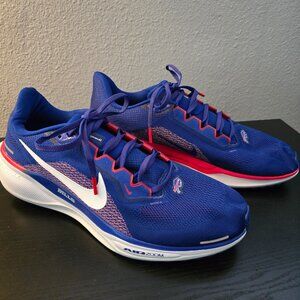 Nike Pegasus 41 Buffalo Bills - Size 12.5 Men Running Shoe 'Blue Red' FZ5074-400